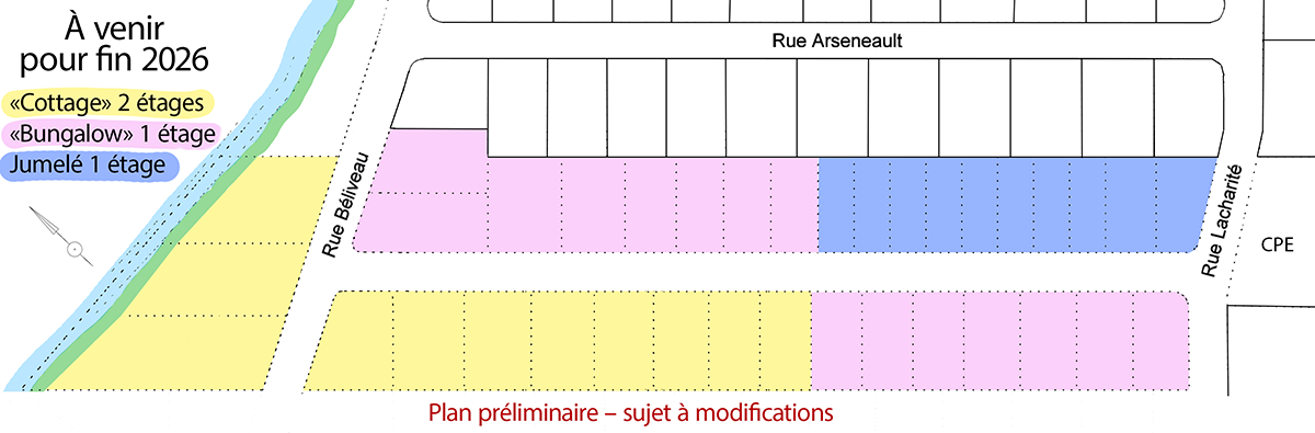 Terrains  vendre Place des 4 saisons